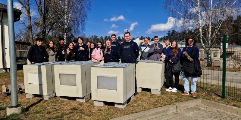 All together_begining Solar Village in Latvia